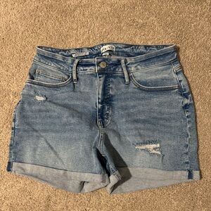 Ava & Viv by Target cuffed jean shorts, nice stretch
